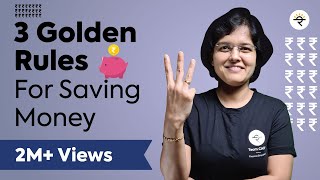 3 Golden Rules for Saving Money in 2021  CA Rachana Ranade [upl. by Stilu]