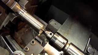 Threading hydraulic rod with GoPro [upl. by Harrie]