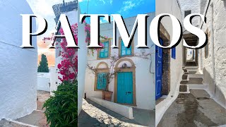 PATMOS  PLACES TO SEE  WALKING TOUR  PATMOS ISLAND  PATMOS ADASI [upl. by Goldia]