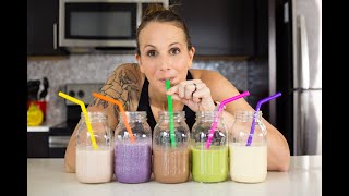 5 HIGH PROTEIN Fruit SMOOTHIES for WEIGHT LOSS [upl. by Daron]