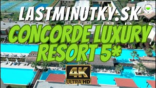 Concorde Luxury Resort 5  Bafra Cyprus 4K VIDEO [upl. by Lurleen]