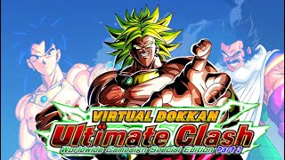 VIRTUAL DOKKAN ULTIMATE CLASH WORLDWIDE CAMPAIGN SPECIAL EDITION PART 2 GUIDE DBZ DOKKAN BATTLE [upl. by Ahcurb]