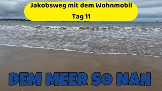 NASSE FÜSSE INKLUSIVE  Jakobsweg mit dem Wohnmobil  Tag 11 [upl. by Edialeda533]