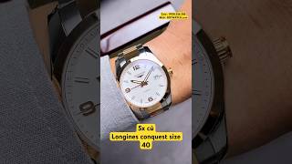 ĐỒNG HỒ LONGINES CONQUEST CLASSIC AUTOMATIC ROSE GOLD 18K L27855767 L27855767 [upl. by Eelarac]