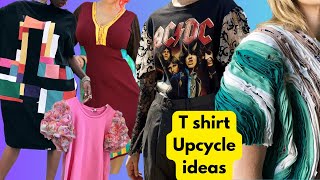 3 of the best Tshirt Upcycling designers Tshirt upcycling ideas [upl. by Fawcette]