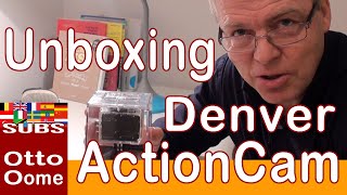 Unboxing Denver ActionCam Een goed GoPro alternatief [upl. by Yuu]