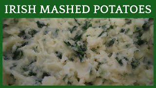 Colcannon Mash Recipe  Traditional Irish Mashed Potatoes [upl. by Ragse532]