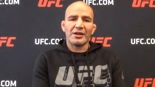 Glover Teixeira gives Anthony Smith PROPS FOR BEATING LEGENDS ahead of main event in Jacksonville [upl. by Mutat]