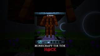 Minecraft tiktok hack shorts trending foryou tiktokhack r3almojang [upl. by Melville935]