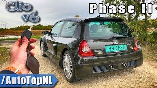 RENAULT CLIO V6 PHASE II REVIEW POV Test Drive by AutoTopNL [upl. by Ikey757]