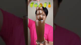 EATING CHOCOLATE COATED FRUIT ACCORDING EMOJI asmr mukbang [upl. by Chui]