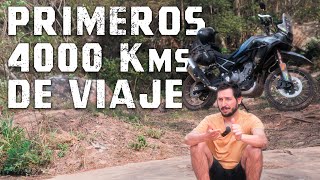 Primer ANÁLISIS del VIAJE comportamiento de la MOTO EQUIPAMIENTO GASTOS  Episodio especial [upl. by Laney216]