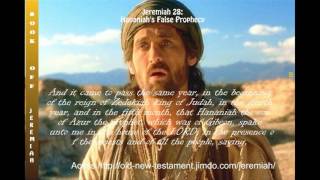 Jeremiah 28Hananiahs False Prophecy [upl. by Burd]