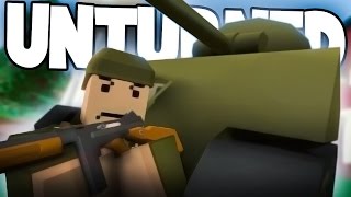 Unturned Modday World War II Gunpack 1v1s w Qaswasred [upl. by Eilatan604]