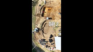 Day 2 of the Aviary Pond Build [upl. by Atiken736]