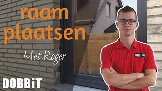 Zelf je raam plaatsen met Roger [upl. by Einahets57]