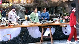 Bigg Boss 18 Live Eisha Shilpa Shrutika Huye Joothe Bartano Se Pareshan Subh Bhide Chahat Rajat [upl. by Nairred]