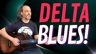 Delta Blues Guitar Basics – How to Play Authentic Delta Blues [upl. by Goines]