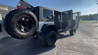 Lifted Low Mileage Like New 2009 Jeep Wranglers Sahara Unlimited [upl. by Doley]