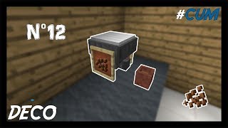 Minecraft  Comment faire DES CAFETIÈRES  12 [upl. by Townshend]