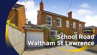 FullofCharacter Two Bedroom SemiDetached Home School Road  Waltham St Lawrence [upl. by Westerfield]