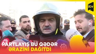 Bakıda partlayışla bağlı FHNnin son dəqiqə açıqlamaları [upl. by Moishe151]