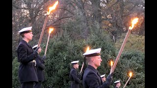 Volkstrauertag 2021 Militärattachés Lilienthalstraße [upl. by Bast]