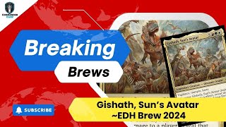 Playing Dinosaur Tribal is the Problem  Gishath Suns Avatar  Breaking Brews Magic the Gathering [upl. by Eimam]