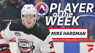 Mike Hardman Highlights Utica Comets Forward Earns AHL Player Of The Week Honors [upl. by Brendis]