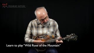 OldTime Mandolin with Joe K Walsh  quotWild Rose of the Mountainquot [upl. by Nyleuqaj]