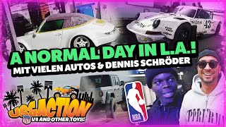 JP Performance  A Normal Day in LA  Kartrennen vs Dennis Schröder [upl. by Beard]