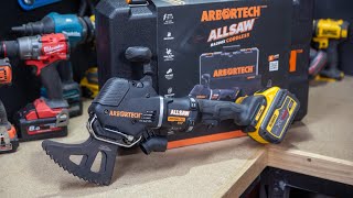 NEW Cordless Brick and Mortar ALLSAW  BA200X Arbortech [upl. by Anelys]