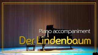 H 5 Der Lindenbaum F Schubert Op89 in E  Piano accompaniment [upl. by Webb]