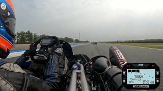 Assen Aug 2024 Race 1 Sam Moss 31 Div 1 Superkart [upl. by Arias]