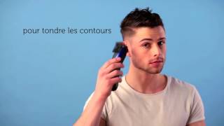 Tutoriel coupe cheveux homme  Side Swept et dégradé avec la tondeuse Precison Cut HC5900 [upl. by Bohs]