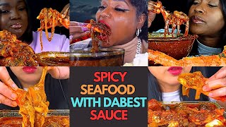 🌶️🔥🌊THE BEST SAUCE FOR SEAFOOD BOIL SPICY SEAFOOD BOIL MUKBANG COMPILATION SAUCY BITES 🔥🔥😱 [upl. by Enitsirhk444]