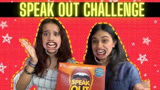 FUNNIEST SPEAK OUT CHALLENGE  AnihaampAnushka [upl. by Ham]