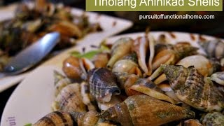 Tinolang Aninikad Kinason Shells [upl. by Ymmac]