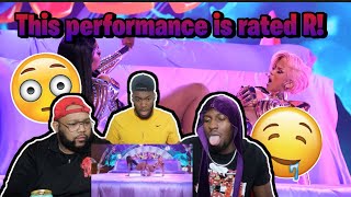 Cardi B Up WAP feat Megan Thee Stallion GRAMMYs Performance REACTION [upl. by Zonda613]