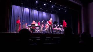 Shepherdstown Middle School 2024 State Honor Jazz Band playing Blue Bossa [upl. by Aikrahs355]