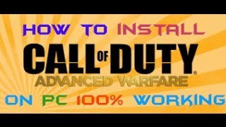 How To Download amp Install Call Of Duty Advanced Warfare on PC  SolveTube [upl. by Kalila]