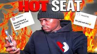 HOT SEAT CHALLENGE PT 1 GETS SPICY [upl. by Thetos]