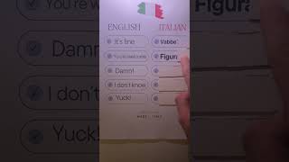 Learn Italian with me🇮🇹📚 learnitalian [upl. by Cesare341]