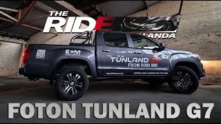 Foton Tunland G7 Review in South Africa Can the Chinese takeover the bakkie market [upl. by Martina]