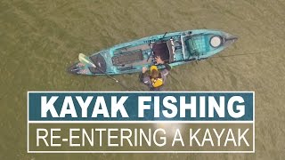 How to Reenter a sitontop kayak [upl. by Nnylatsyrk700]