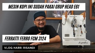 MESIN KOPI FERRATTI FERRO FCM 3124 MOZZAFIATO DENGAN GRUPHEAD E61 [upl. by Pesek]