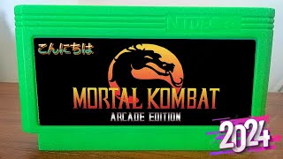 SEÑORES Mortal Kombat Arkade Edition YA ESTA EN LA NES Analisis  homebrew  2024 [upl. by Gambrell992]