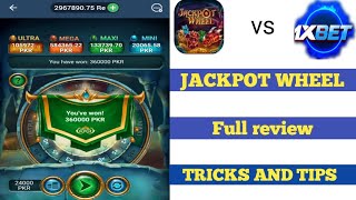 NEW JACKPOT WHEEL CASINO GAME 1XBET💰450000 WINNING PROOF FULL REVIEW [upl. by Roxie105]