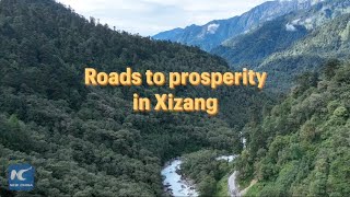 Roads to prosperity in Xizang [upl. by Yerot855]