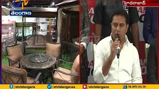 Danube Home of Dubai Started New Showroom  Gachibowli  Minister KTR Participated [upl. by Akla]